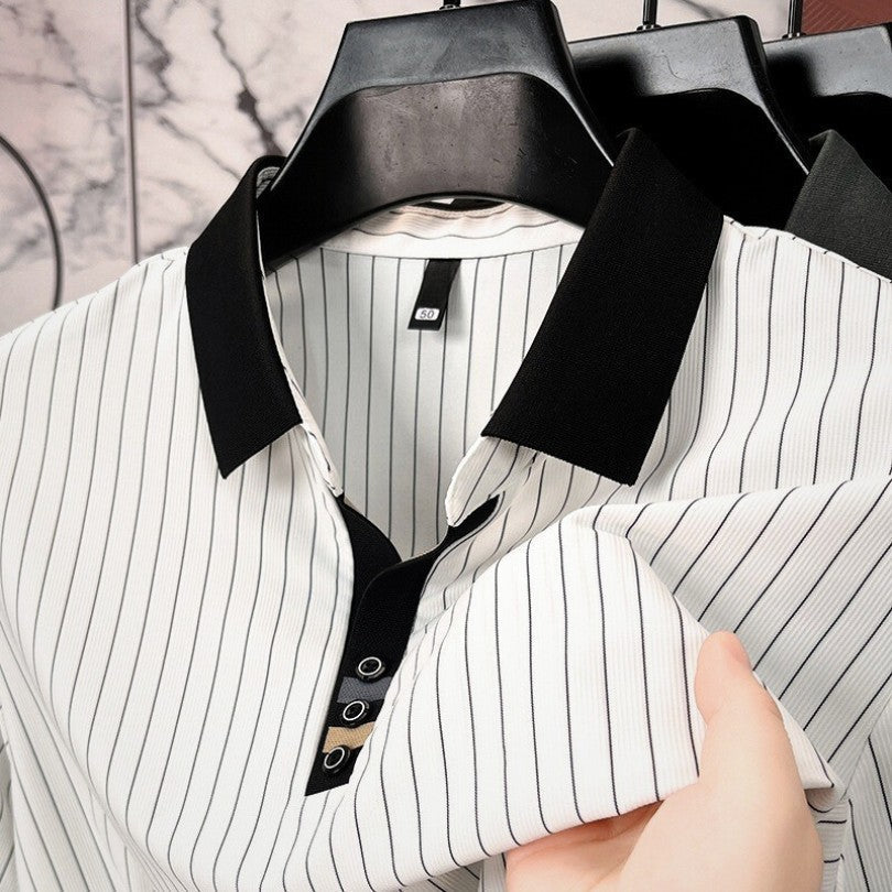 DUMONT LYON | POLO À RAYURES RAFFINÉE