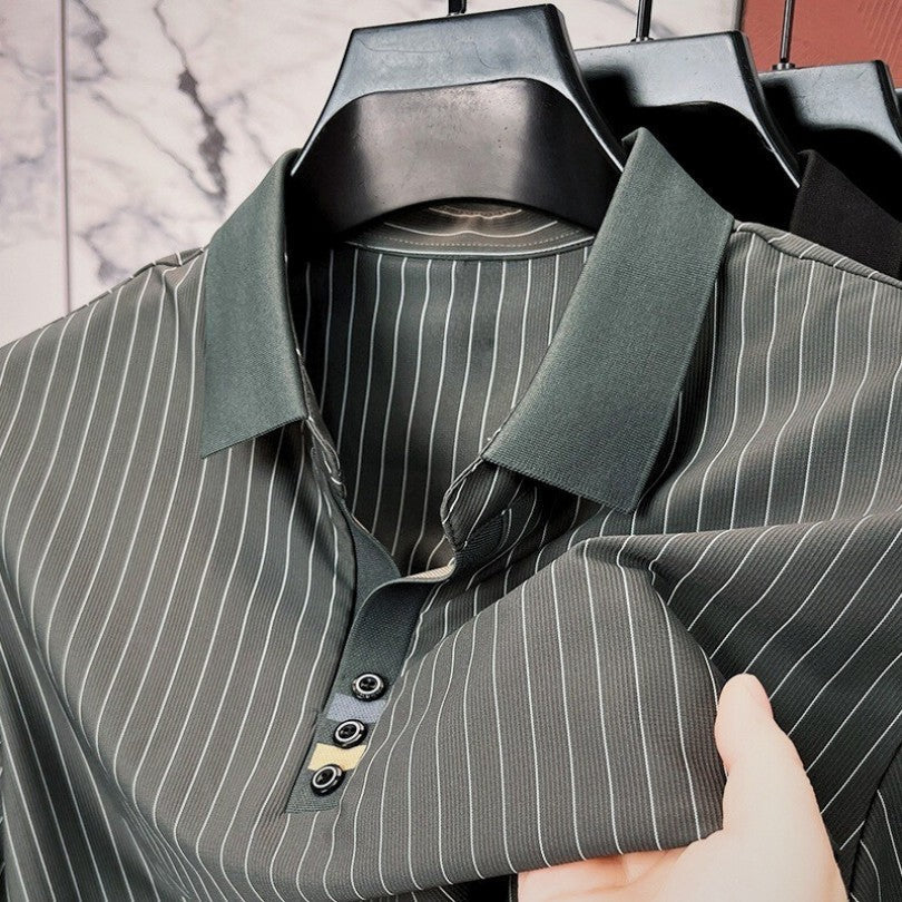 DUMONT LYON | POLO À RAYURES RAFFINÉE