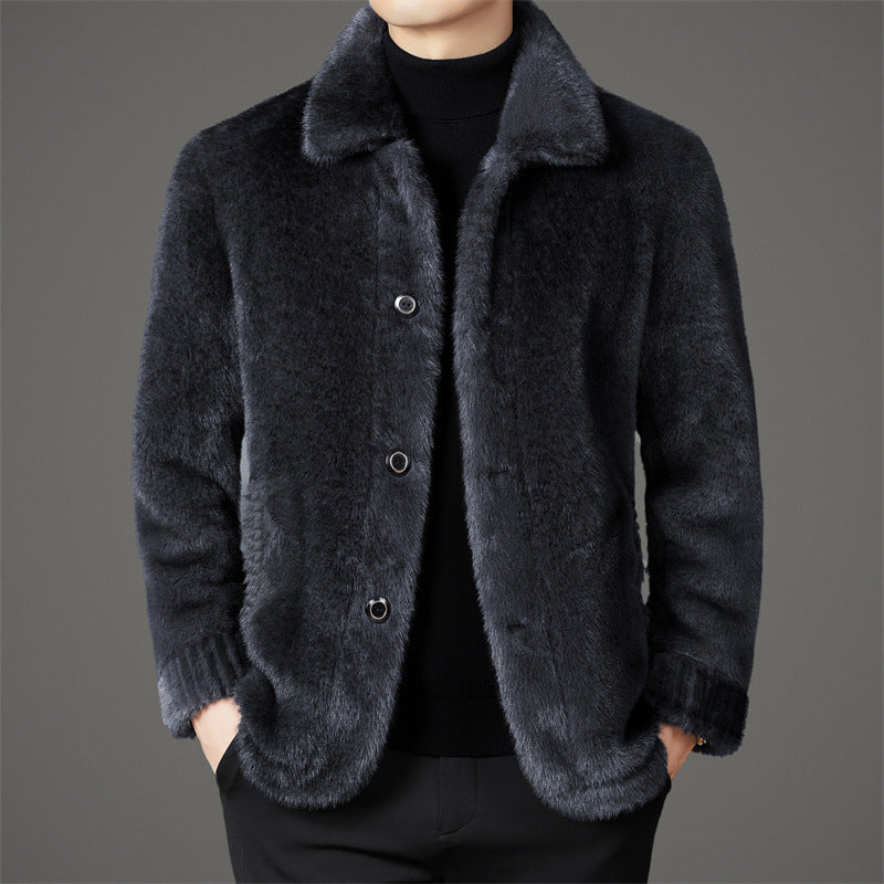 LAURENT MONACO | MANTEAU DE FOURRURE DE VISON ÉLÉGANT