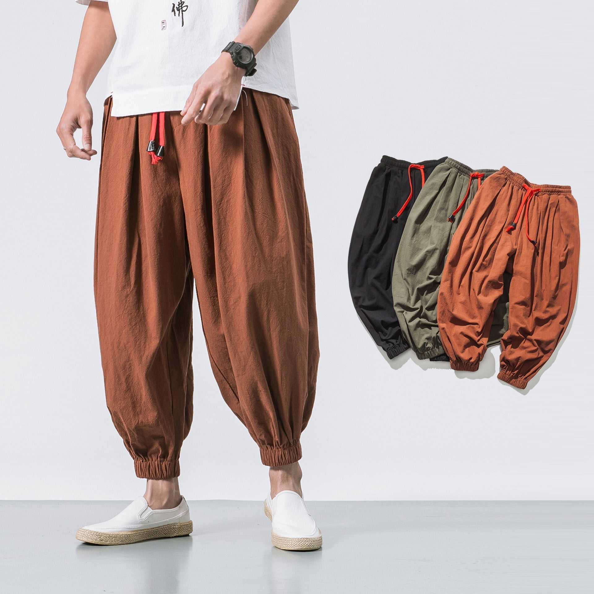 DUMONT LYON | PANTALONS OVERSIZE EN COTON