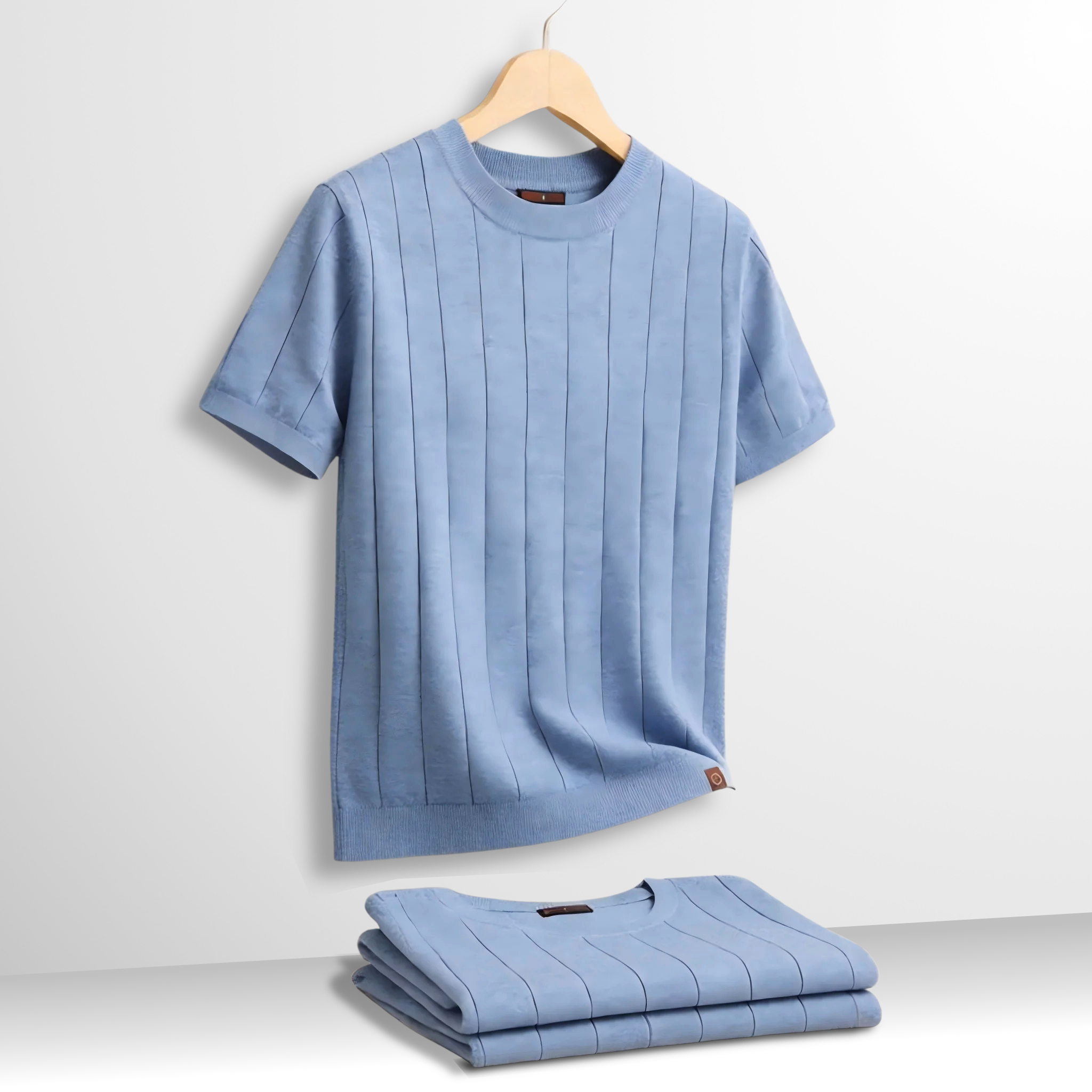 LAURENT MONACO | T-SHIRT PULL EN TRICOT POUR HOMMES
