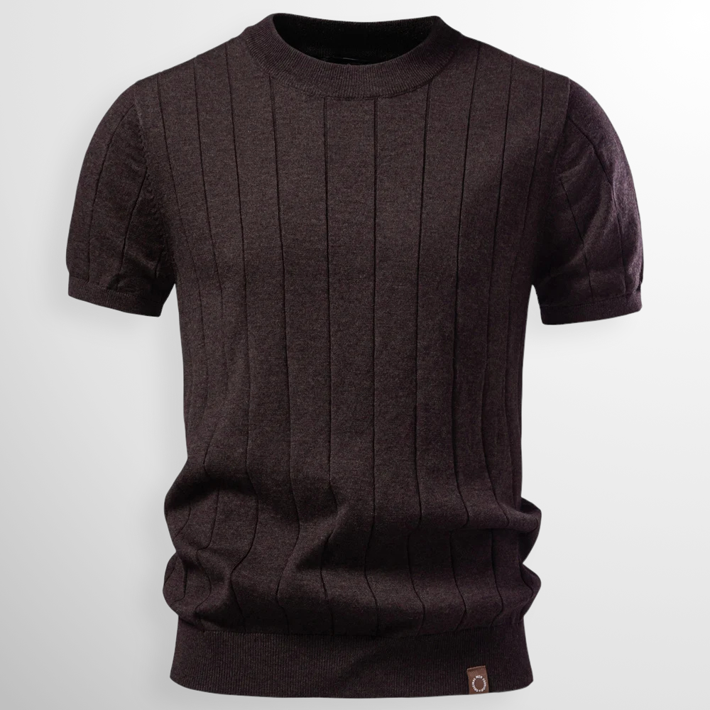 LAURENT MONACO | T-SHIRT PULL EN TRICOT POUR HOMMES
