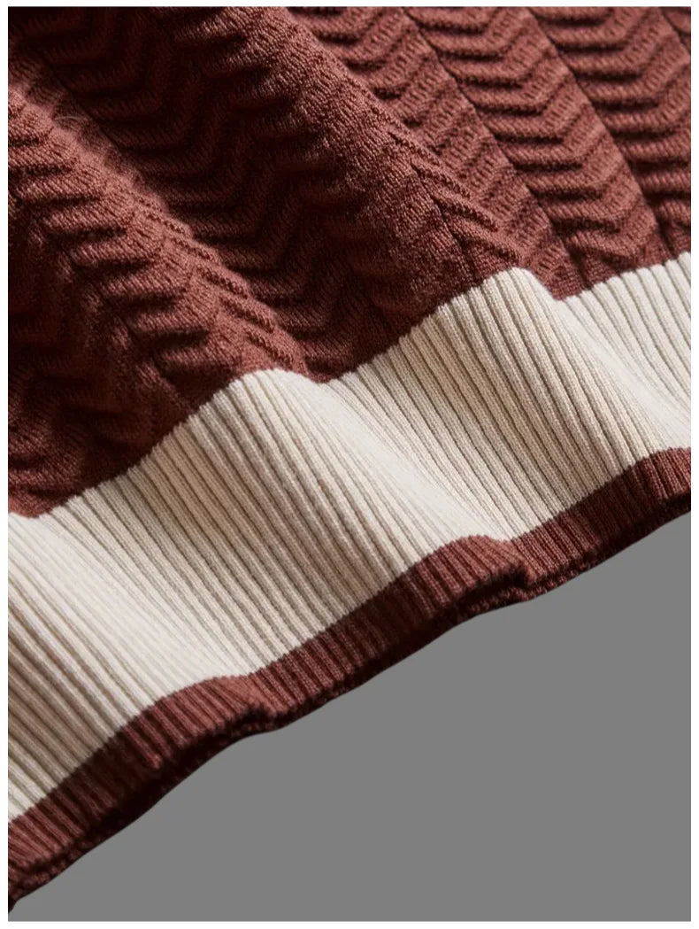 LAURENT MONACO | T-SHIRT EN MAILLE TEXTURÉE POUR HOMMES