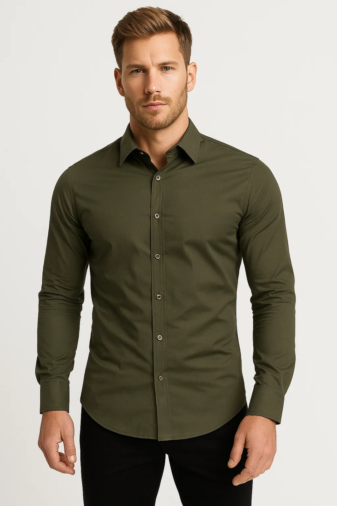 LAURENT MONACO | CHEMISE SLIM FIT POUR HOMMES