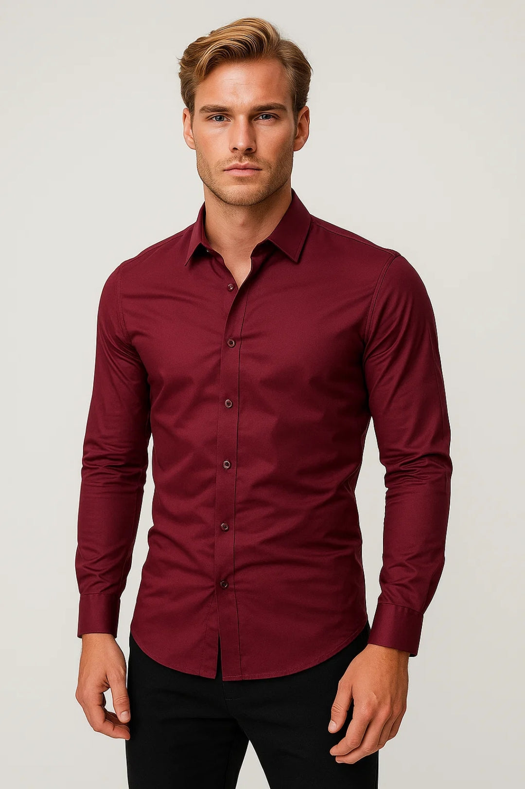 LAURENT MONACO | CHEMISE SLIM FIT POUR HOMMES