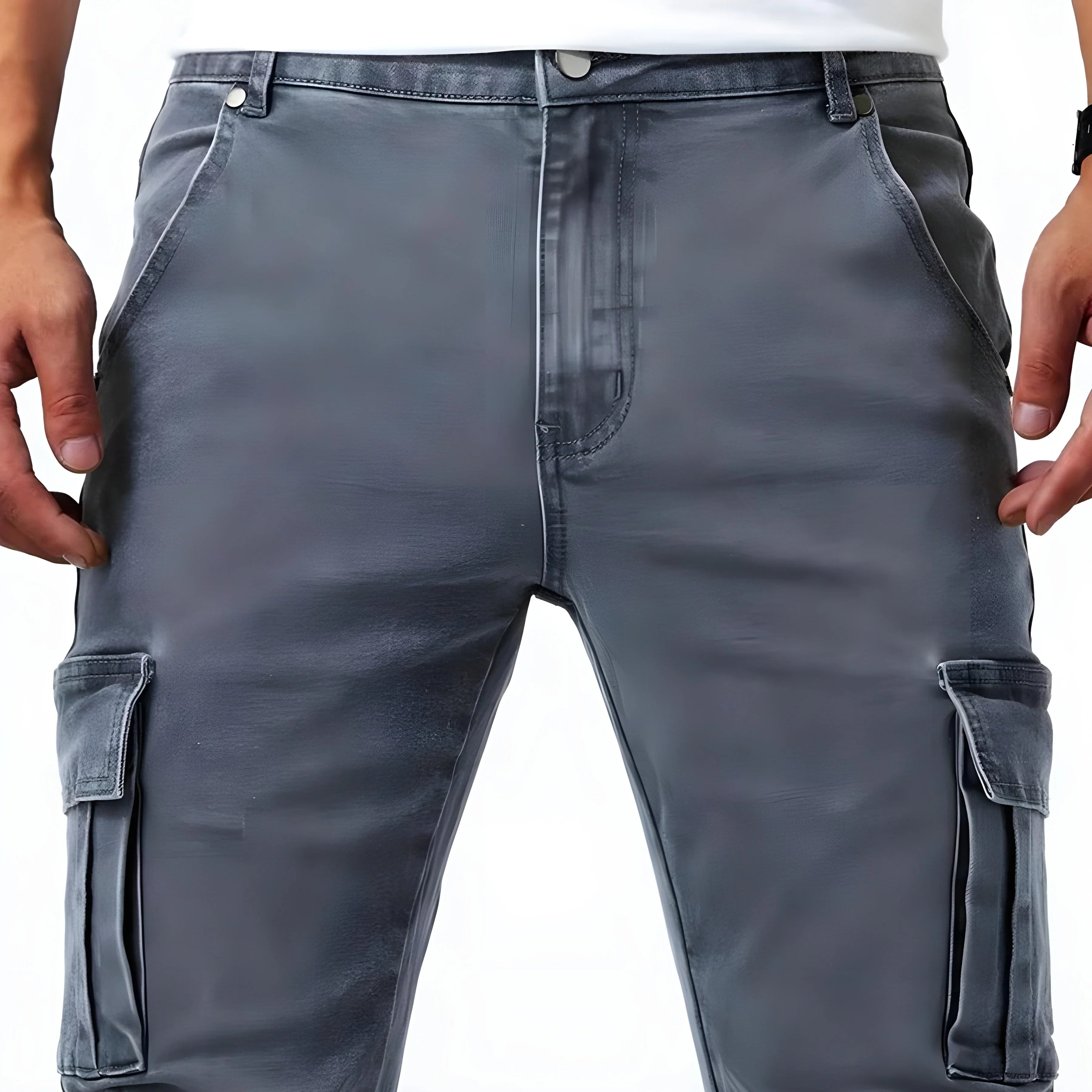 DUMONT LYON | PANTALON CARGO STRETCH POUR HOMMES