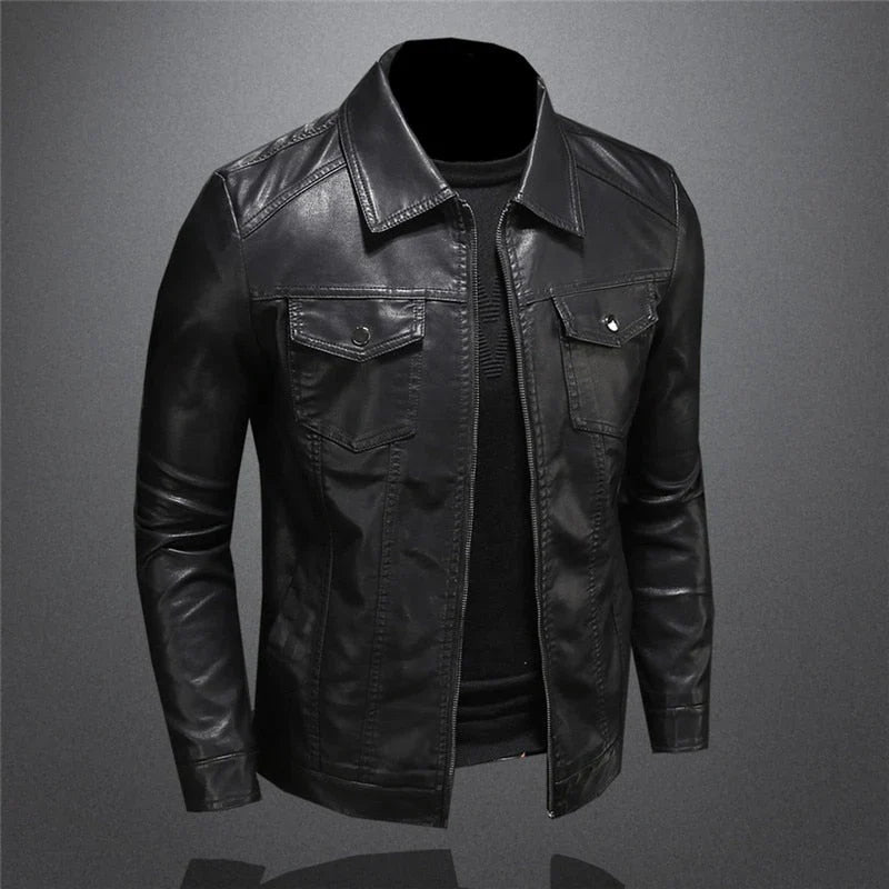 LAURENT MONACO | VESTE EN CUIR POUR HOMME
