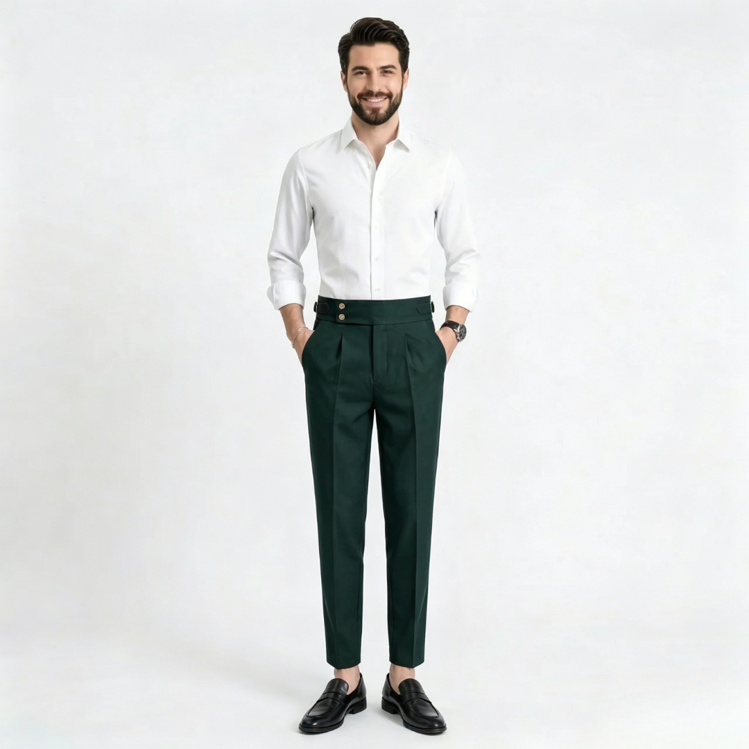 LAURENT MONACO | PANTALONS À TAILLE HAUTE POUR HOMMES