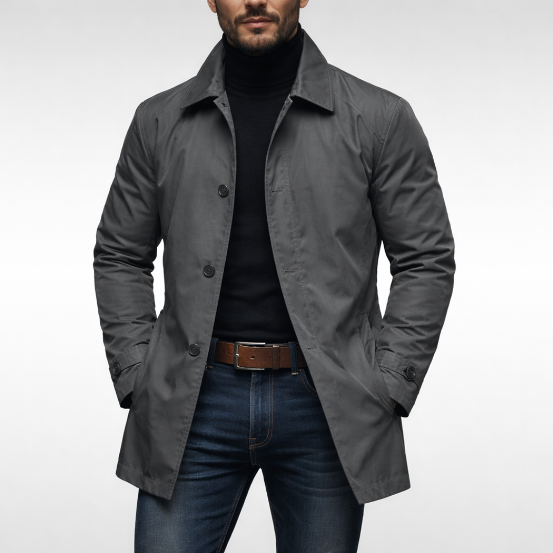 LAURENT MONACO | MANTEAU URBAIN CLASSIQUE POUR HOMME