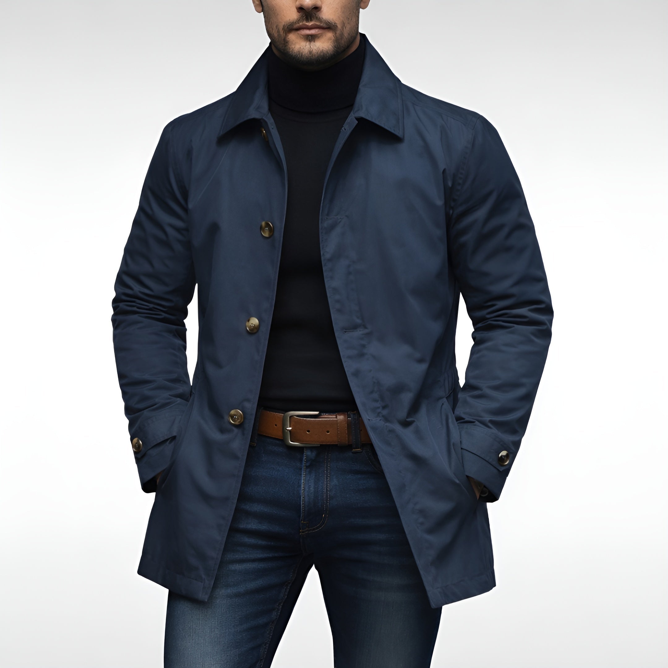 LAURENT MONACO | MANTEAU URBAIN MODERNE POUR HOMMES