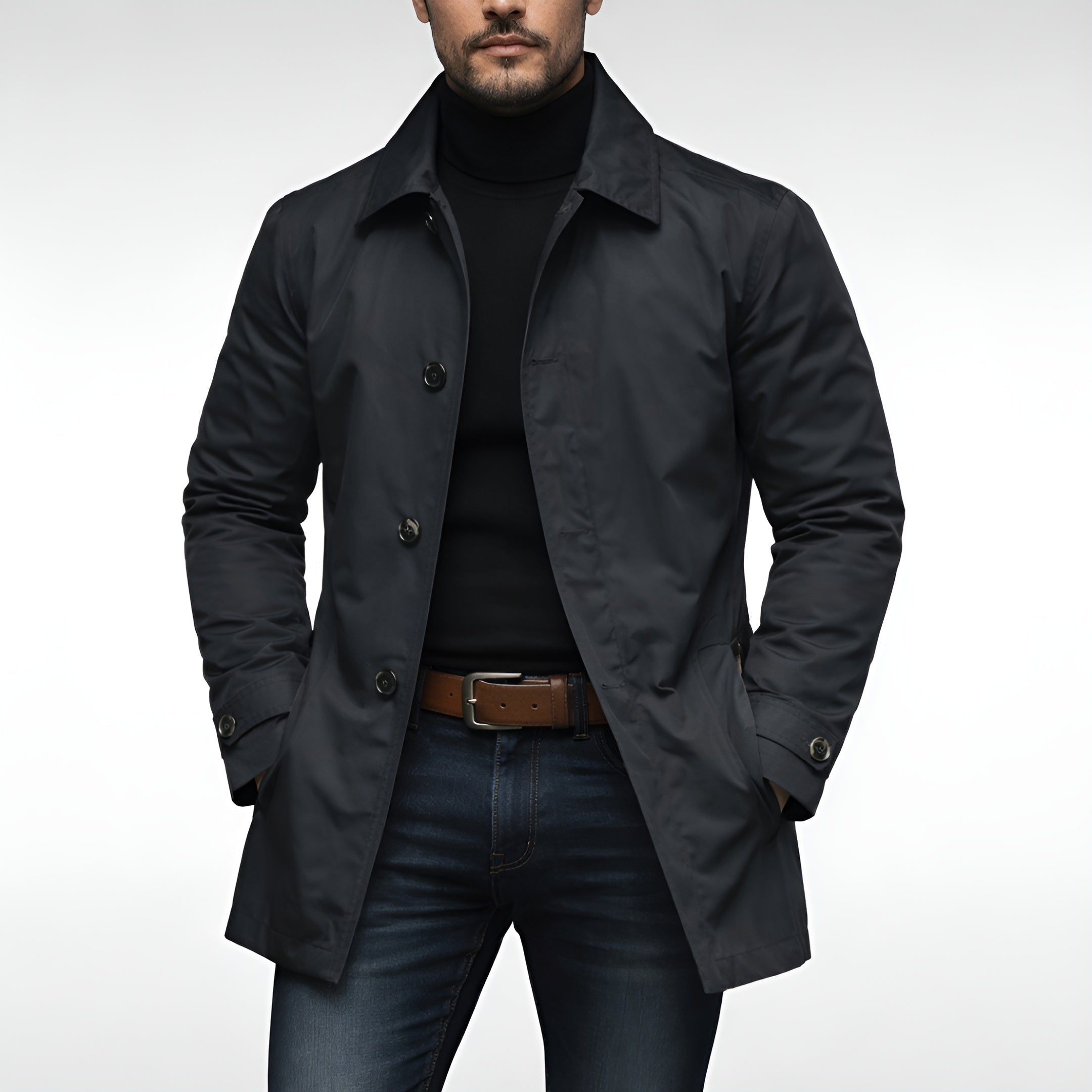 LAURENT MONACO | MANTEAU URBAIN MODERNE POUR HOMMES