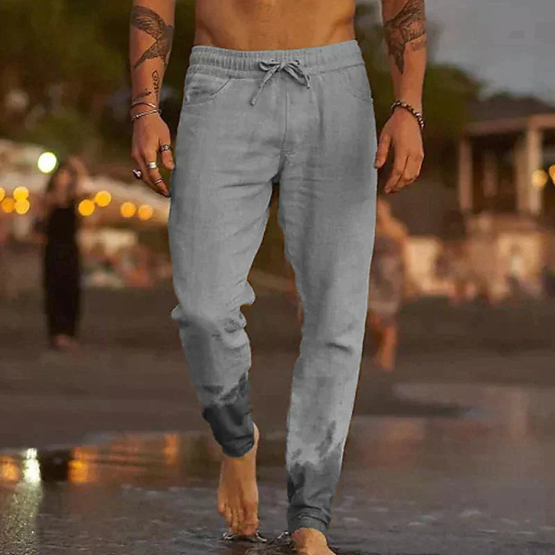 LAURENT MONACO | PANTALON D'ÉTÉ DÉCONTRACTÉ POUR HOMMES