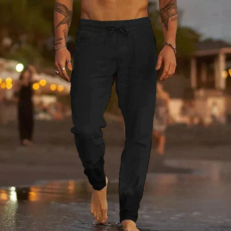 LAURENT MONACO | PANTALON D'ÉTÉ DÉCONTRACTÉ POUR HOMMES