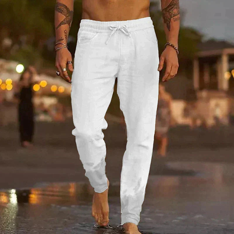LAURENT MONACO | PANTALON D'ÉTÉ DÉCONTRACTÉ POUR HOMMES