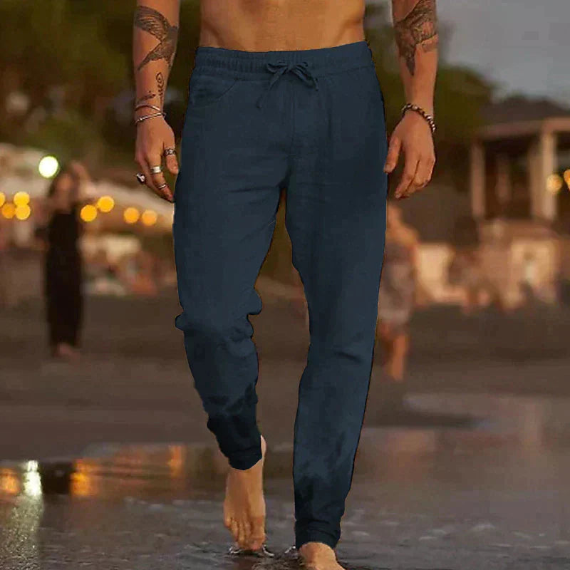 LAURENT MONACO | PANTALON D'ÉTÉ DÉCONTRACTÉ POUR HOMMES