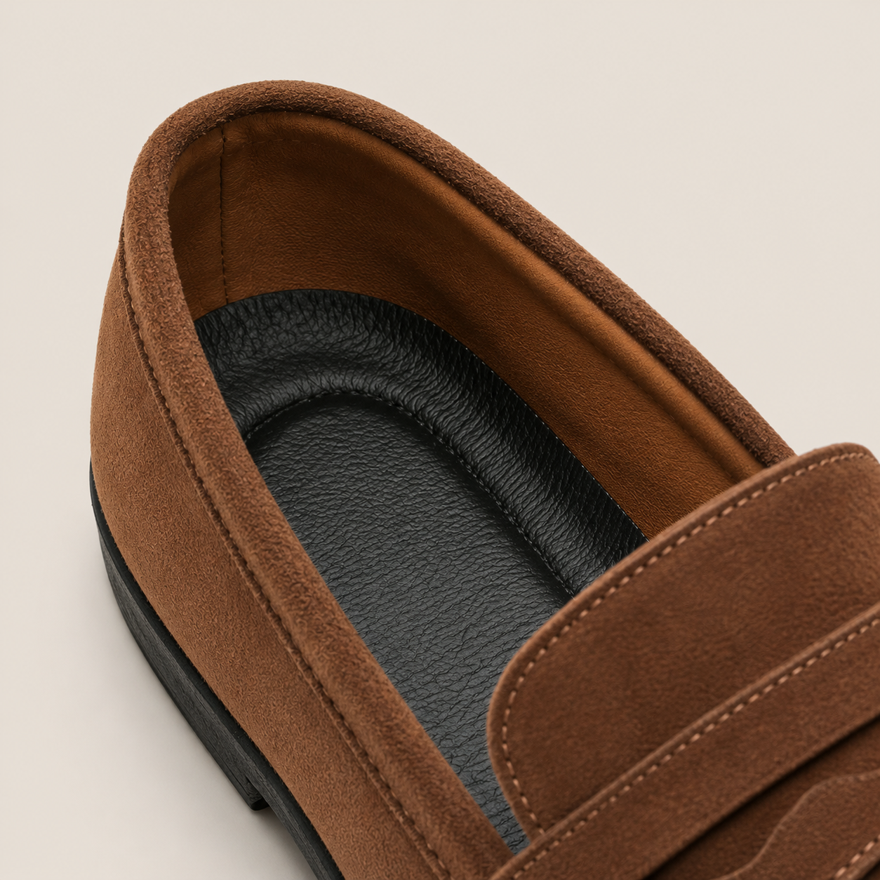 LAURENT MONACO | MOCASSINS EN DAIM PENNY POUR HOMMES