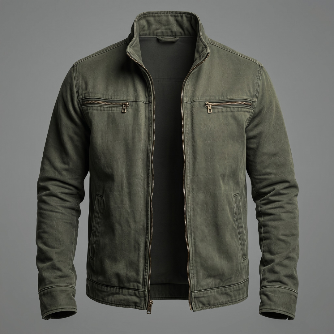 LAURENT MONACO | VESTE VINTAGE DÉLAVÉE POUR HOMMES