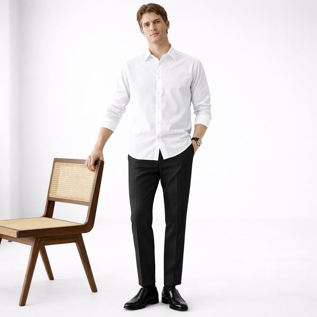 LAURENT MONACO | PANTALONS À TAILLE HAUTE POUR HOMMES