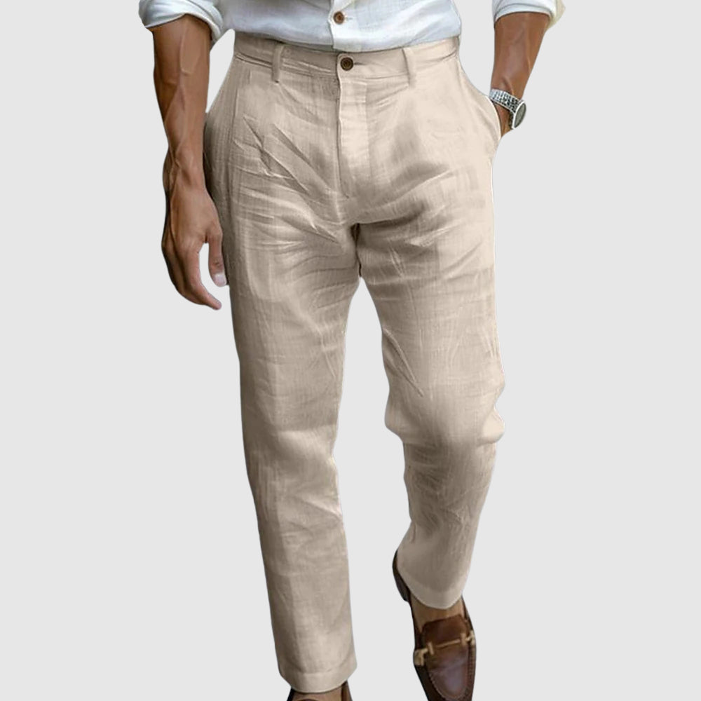 LAURENT MONACO | PANTALON D'ÉTÉ ÉLÉGANT POUR HOMMES