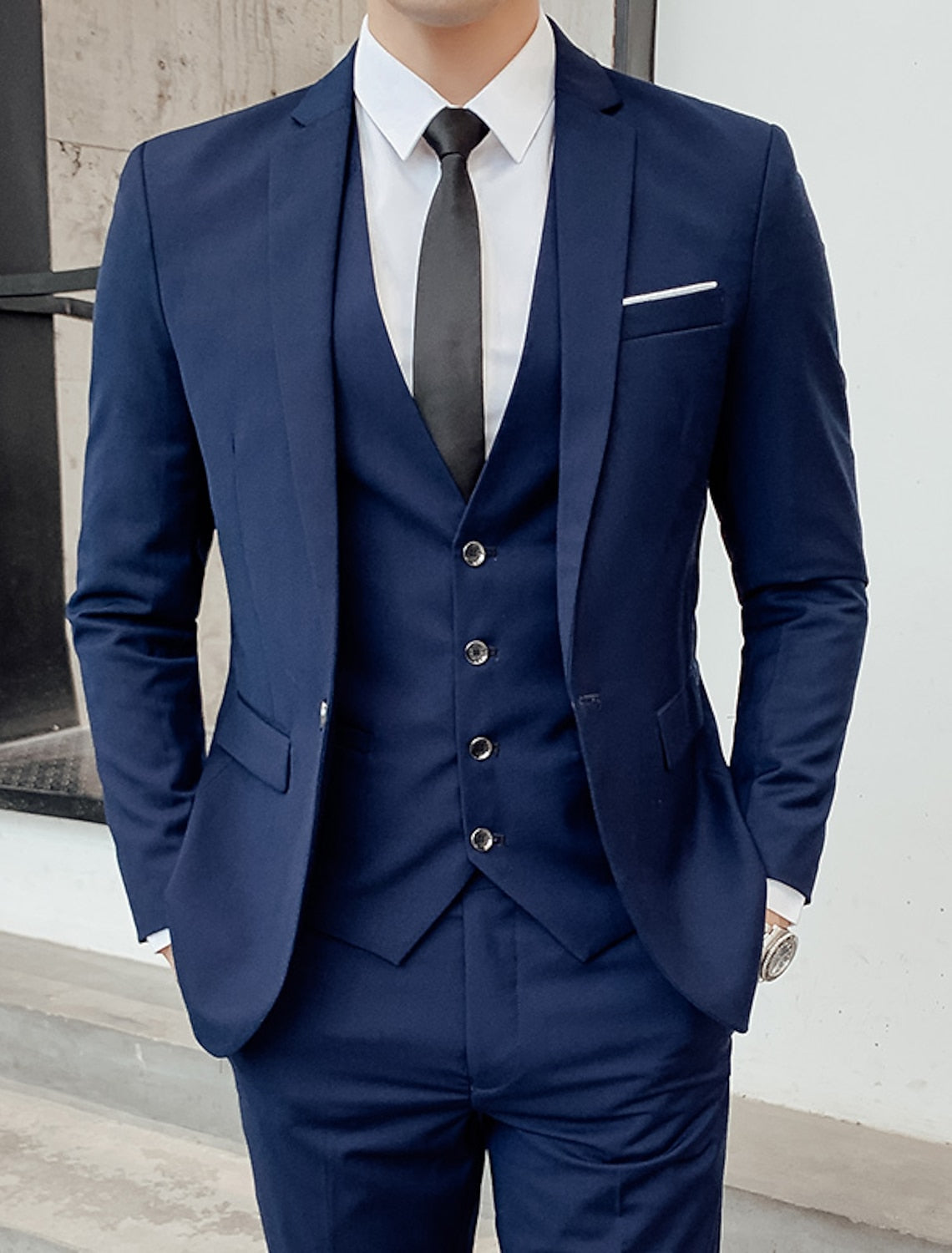 LAURENT MONACO | COSTUME MODERNE 3 PIÈCES POUR HOMMES
