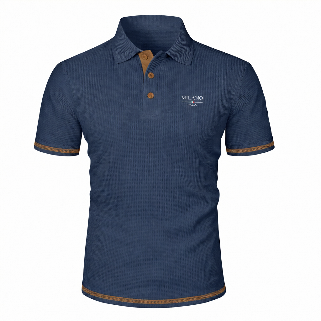 LAURENT MONACO | POLO JACQUARD POUR HOMMES
