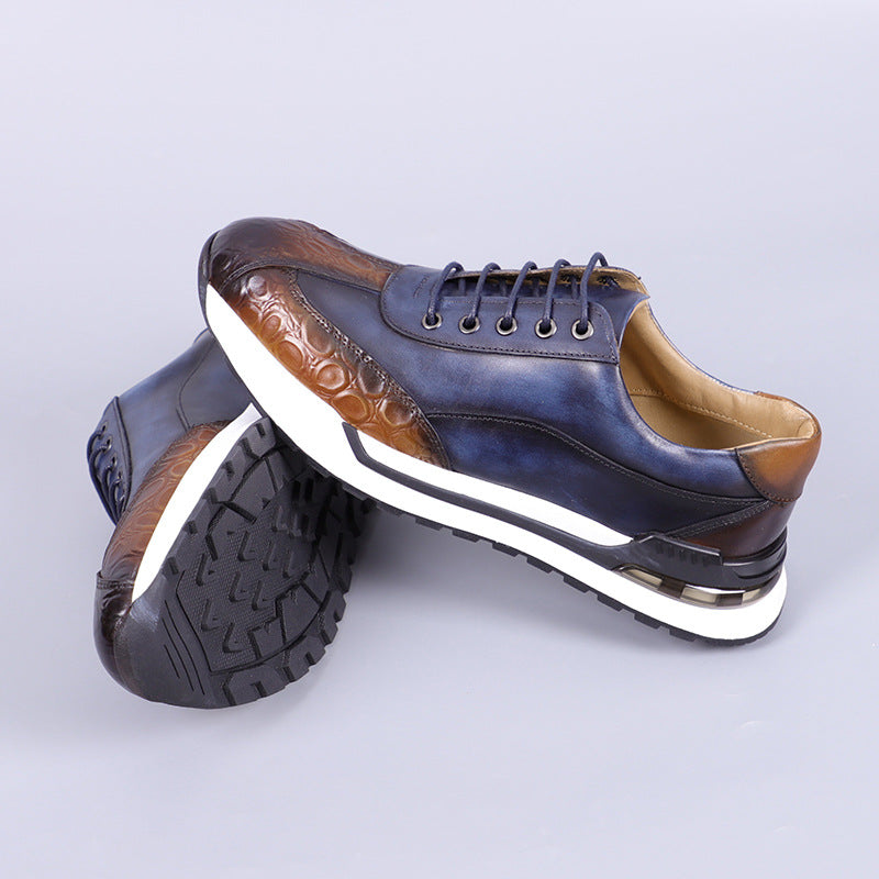 LAURENT MONACO | BASKETS EN CUIR POUR HOMMES