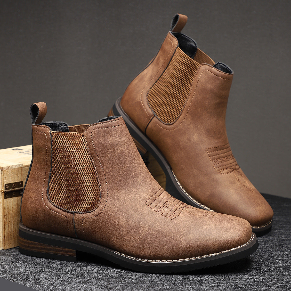 LAURENT MONACO | BOTTES CLASSIQUES ÉLÉGANTES POUR HOMME