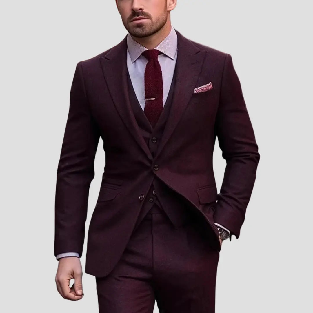 LAURENT MONACO | COSTUME MODERNE TROIS PIÈCES POUR HOMMES
