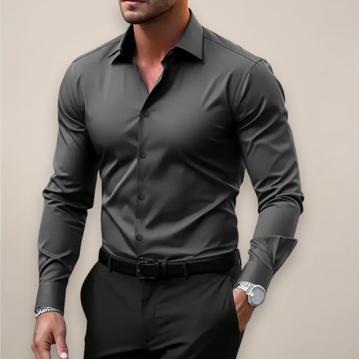 LAURENT MONACO | CHEMISE AJUSTÉE POUR HOMME