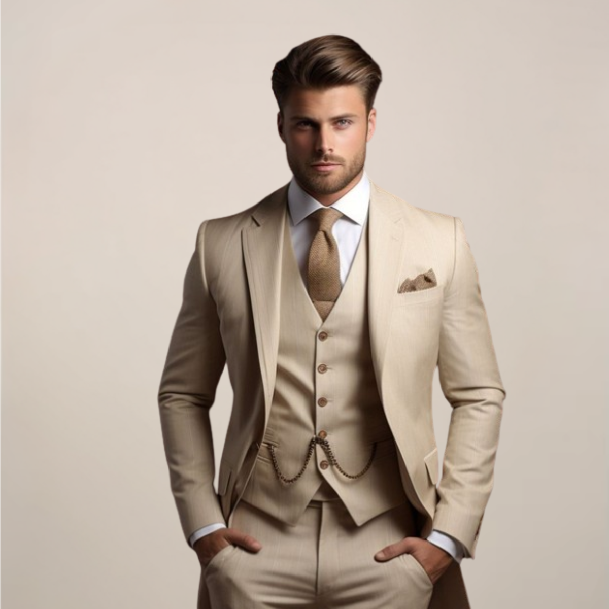 LAURENT MONACO | COSTUME TROIS PIÈCES POUR HOMMES