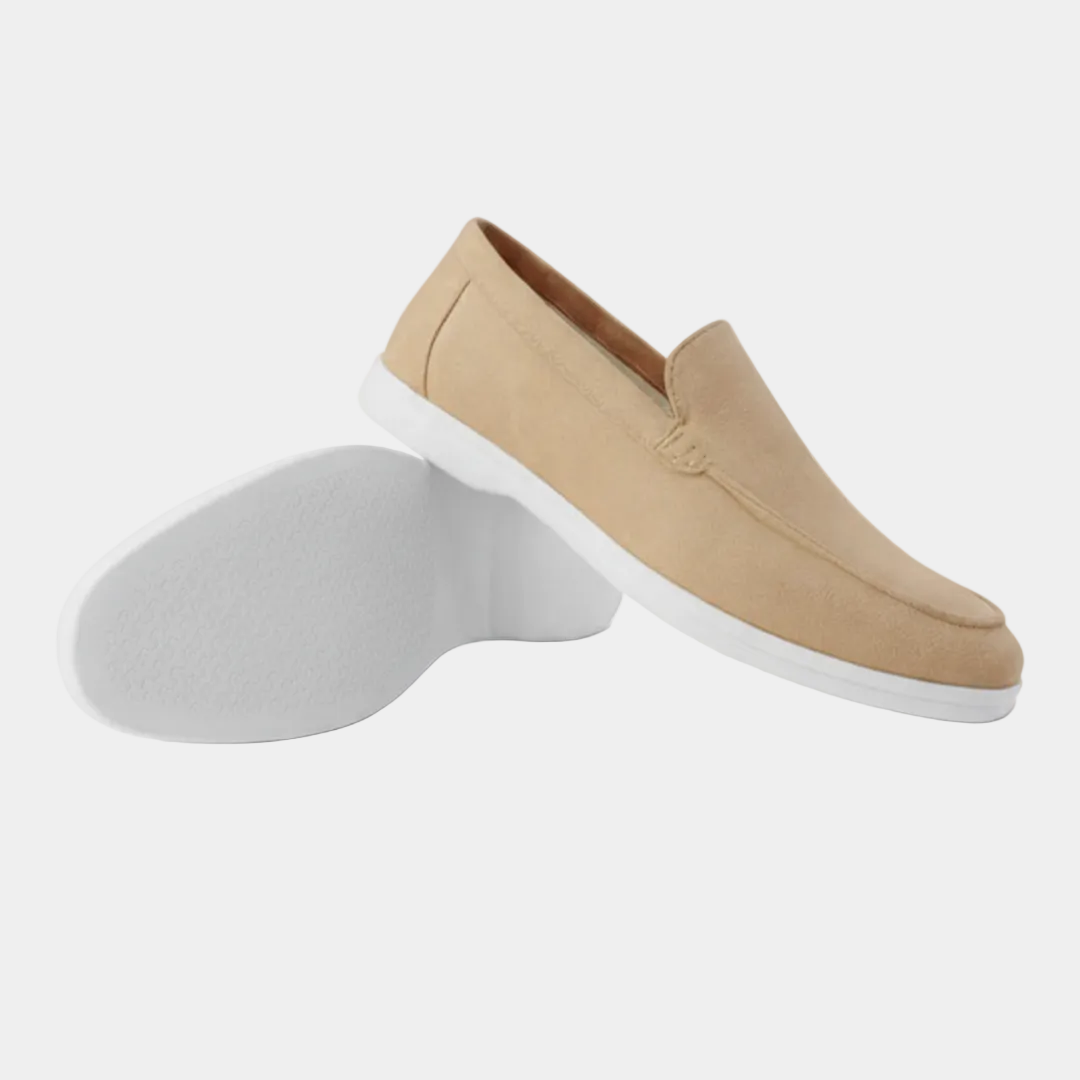 LAURENT MONACO | MOCASSINS EN DAIM POUR HOMMES