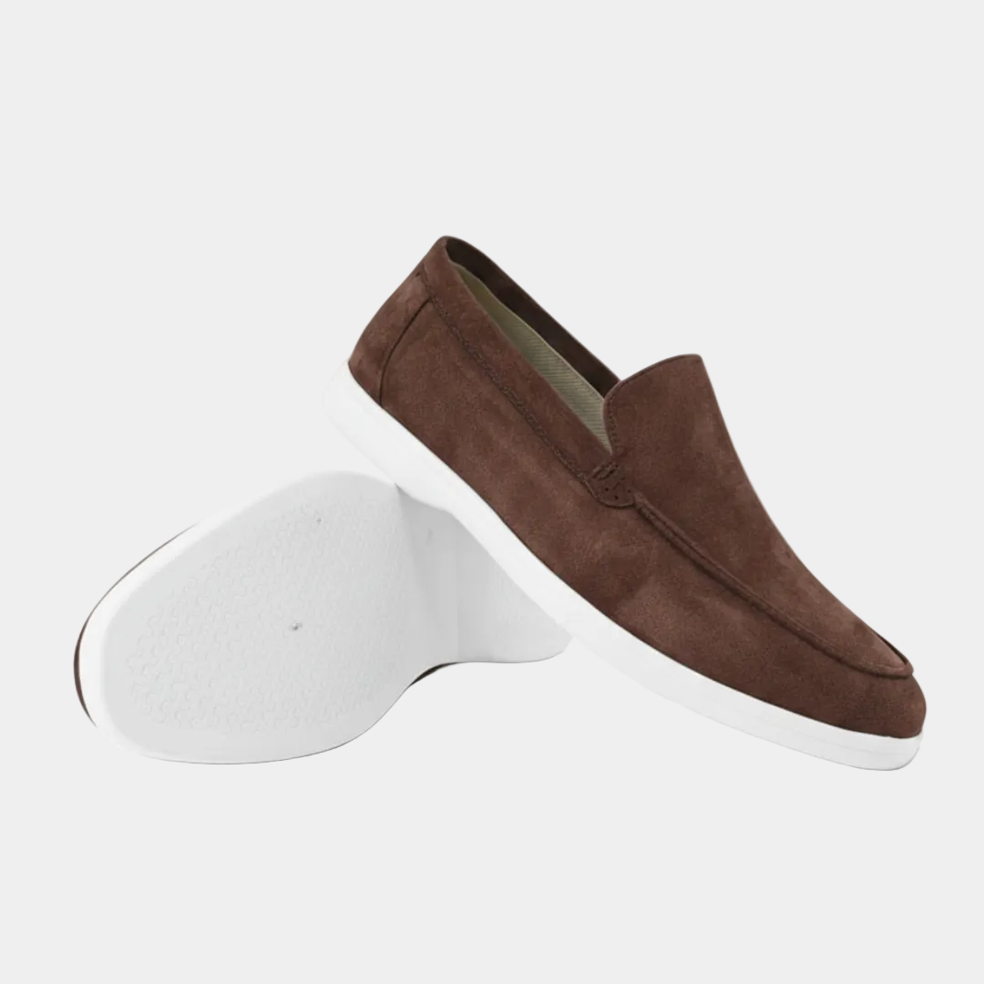 LAURENT MONACO | MOCASSINS EN DAIM POUR HOMMES
