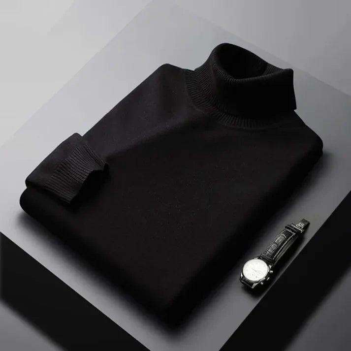 LAURENT MONACO | PULL COL ROULÉ À MANCHES LONGUES POUR HOMME
