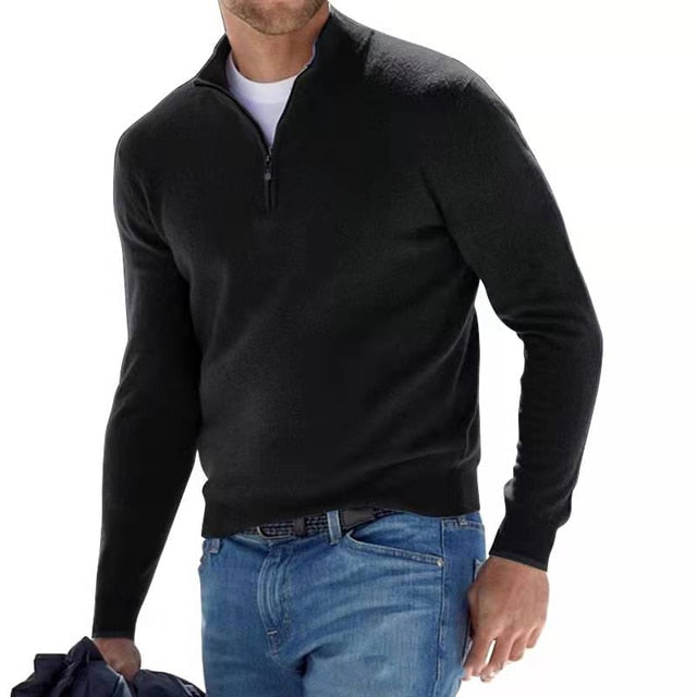LAURENT MONACO | PULL DEMI ZIPPÉ