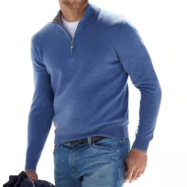 LAURENT MONACO | PULL DEMI ZIPPÉ