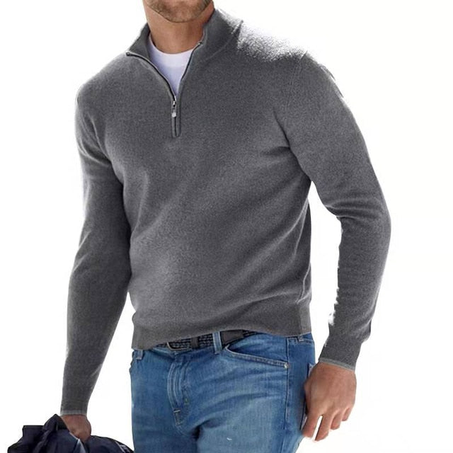 LAURENT MONACO | PULL DEMI ZIPPÉ