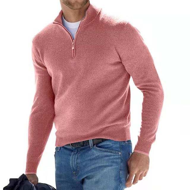 LAURENT MONACO | PULL DEMI ZIPPÉ