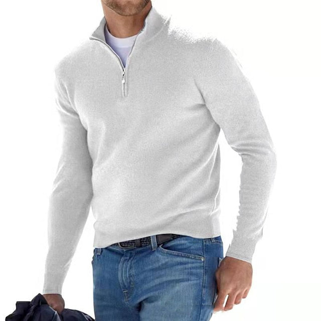 LAURENT MONACO | PULL DEMI ZIPPÉ