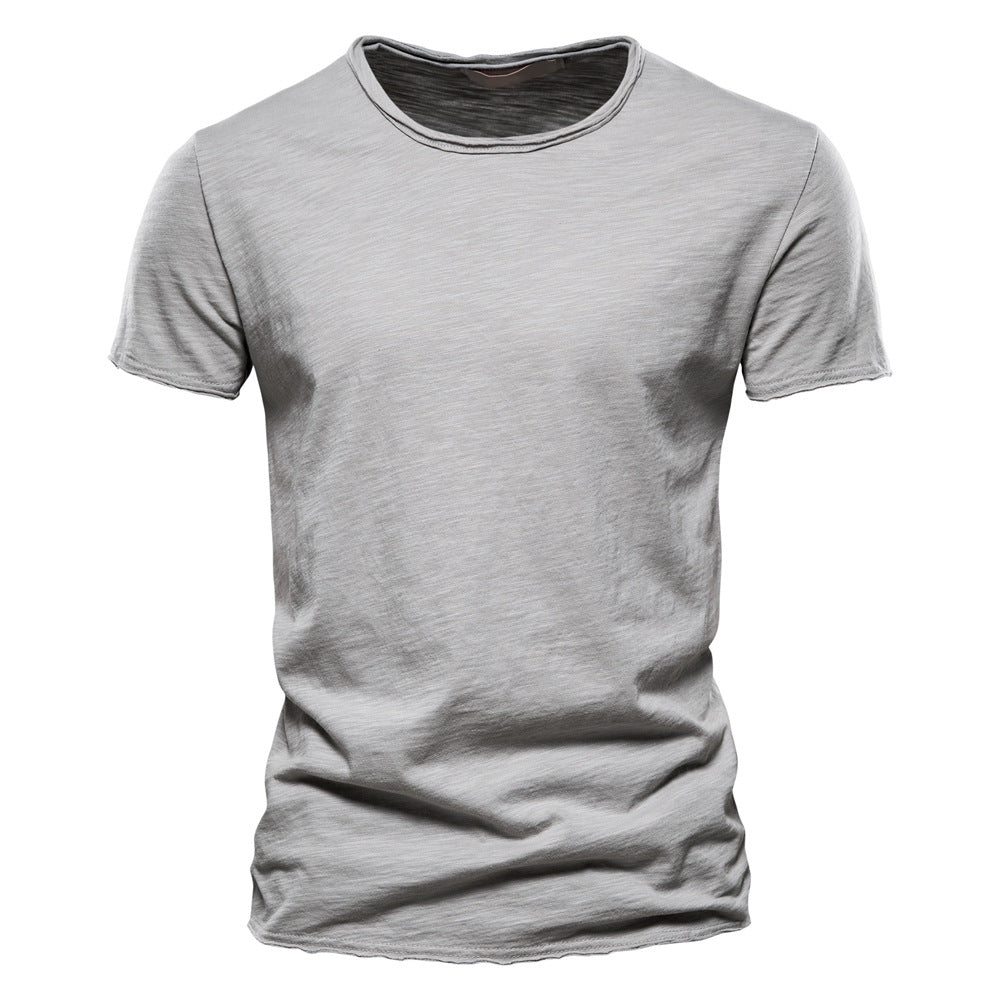 LAURENT MONACO | TEE-SHIRT EN COTON COUPE MODERNE POUR HOMME