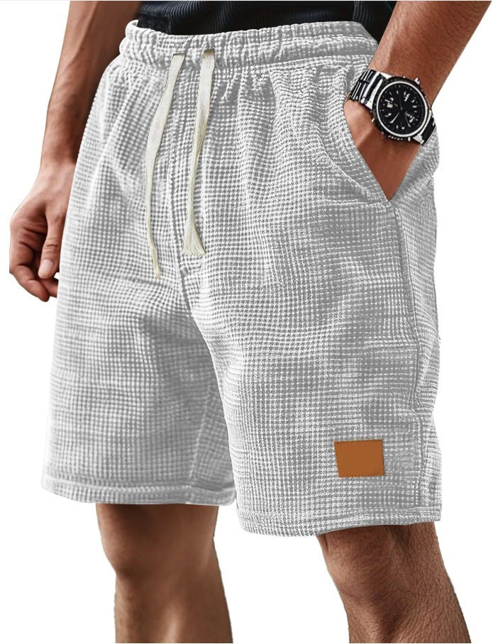 LAURENT MONACO | SHORT TEXTURÉ GAUFRÉ POUR HOMMES
