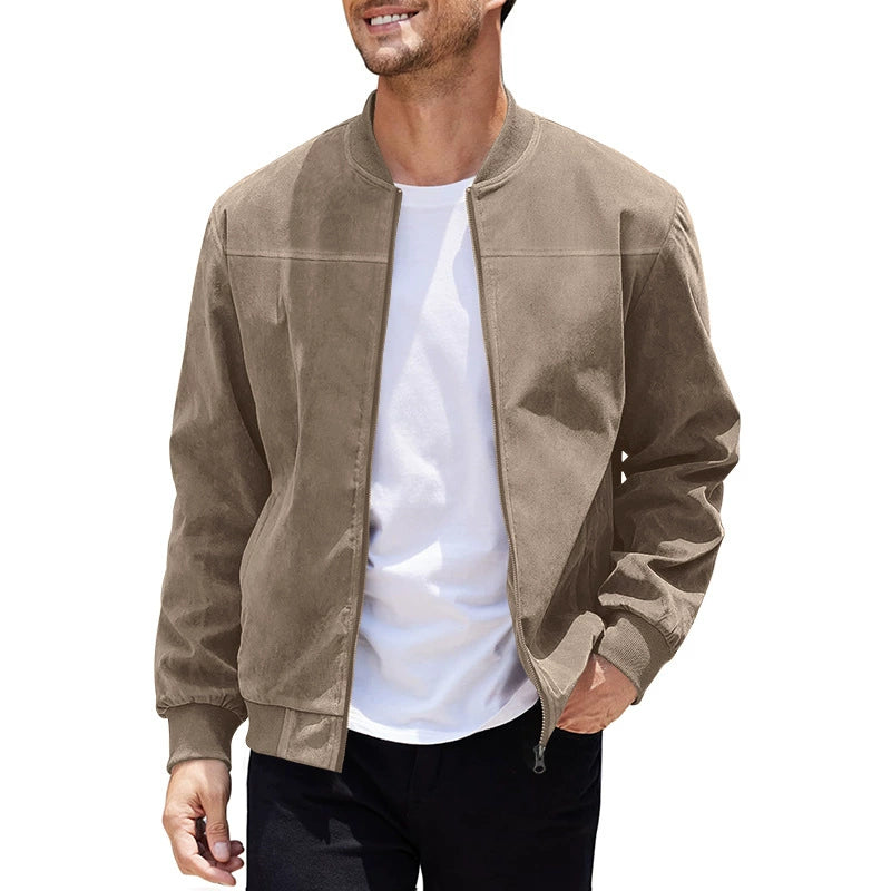LAURENT MONACO | VESTE STYLE DAIM POUR HOMMES