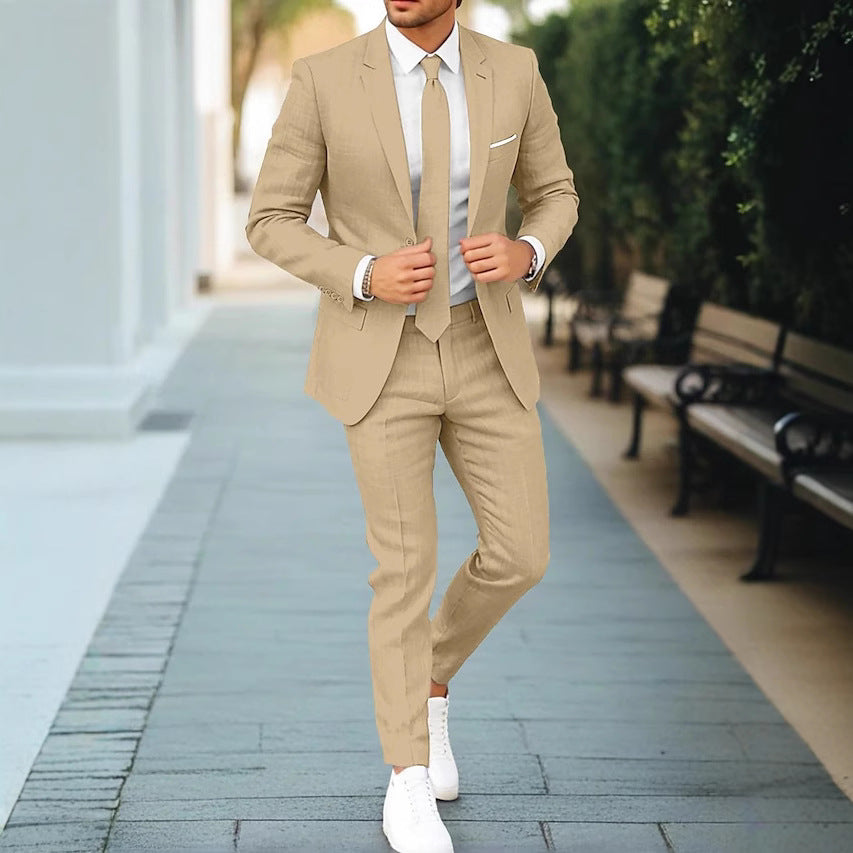 LAURENT MONACO | ENSEMBLE DE COSTUME D'ÉTÉ POUR HOMMES