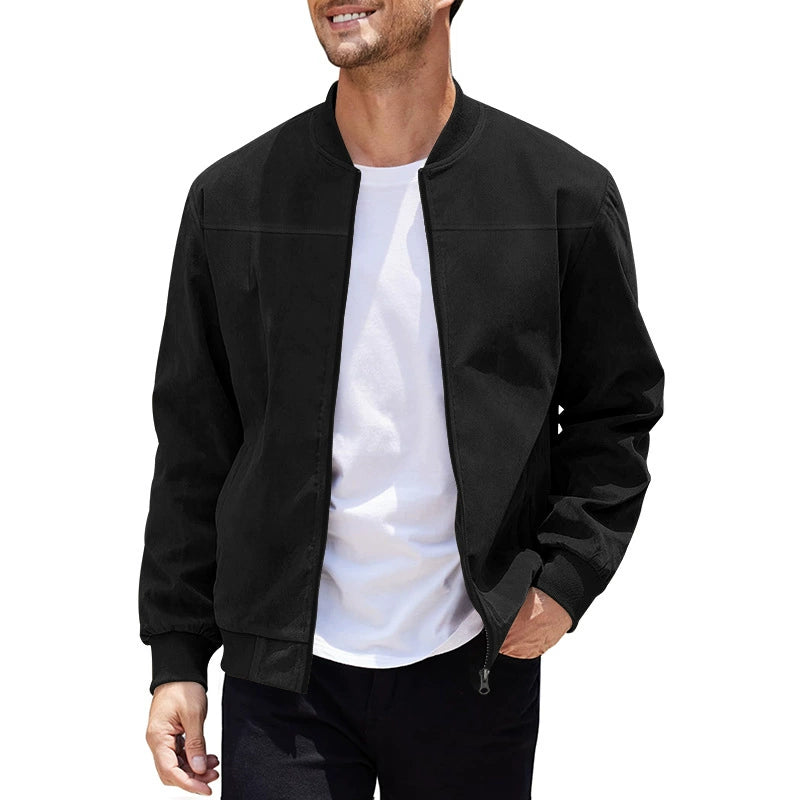 LAURENT MONACO | VESTE STYLE DAIM POUR HOMMES