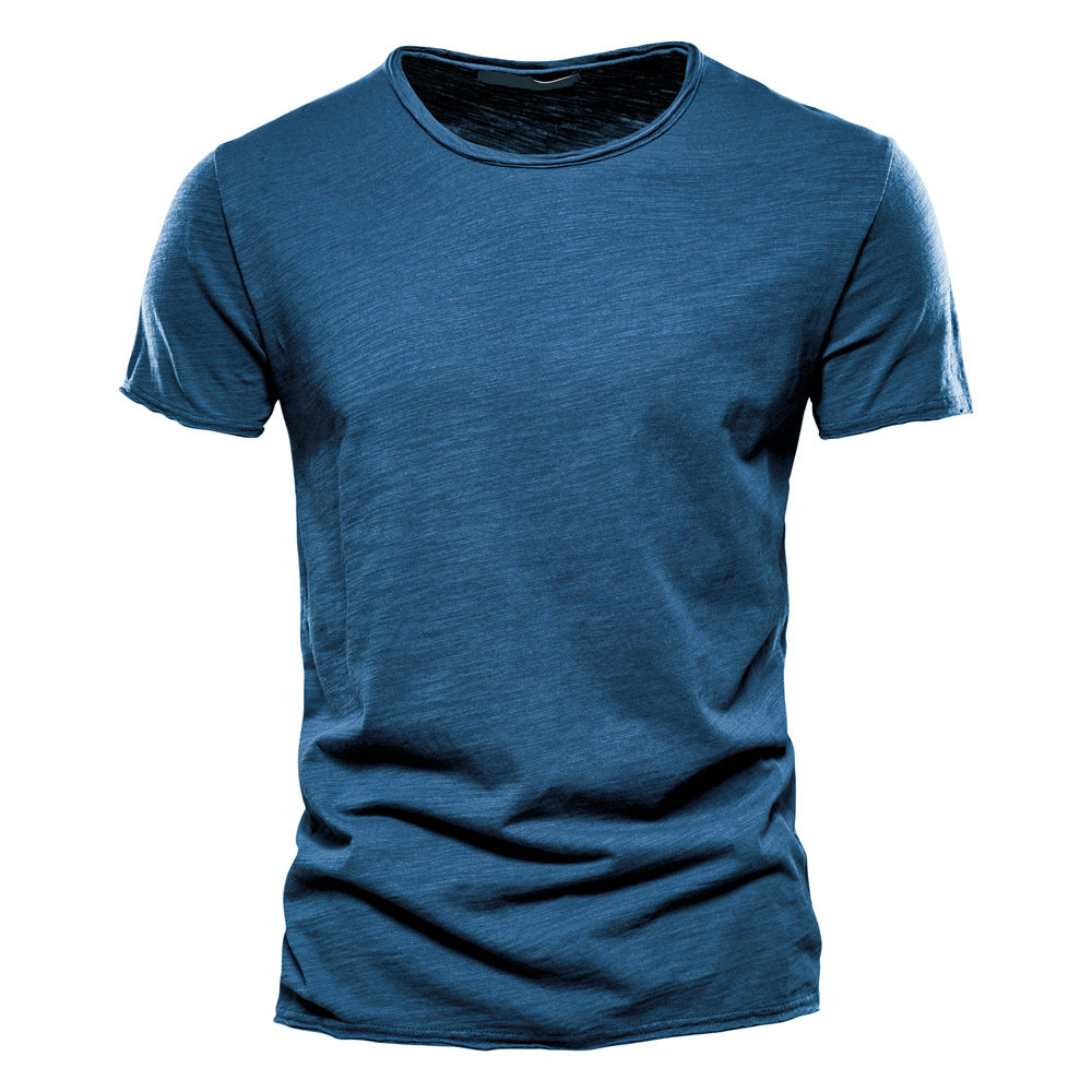 LAURENT MONACO | TEE-SHIRT EN COTON COUPE MODERNE POUR HOMME