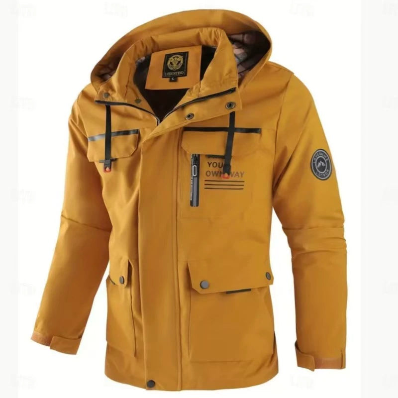 LAURENT MONACO | VESTE À CAPUCHE ET FERMETURE ÉCLAIR POUR HOMMES