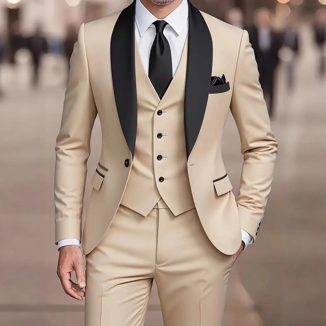 LAURENT MONACO | COSTUME À COL CHAL POUR HOMMES