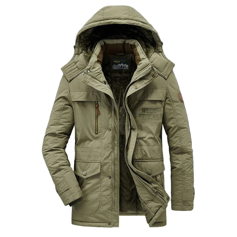 LAURENT MONACO | VESTE MATELASSÉE À CAPUCHE POUR HOMMES