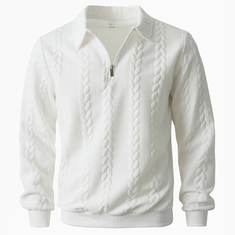 LAURENT MONACO | POLO ZIPPÉ ÉLÉGANT POUR HOMME
