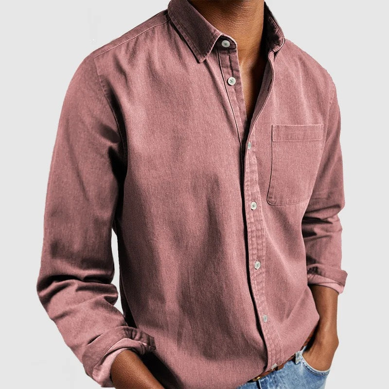 LAURENT MONACO | CHEMISE EN COTON ANCIEN POUR HOMMES