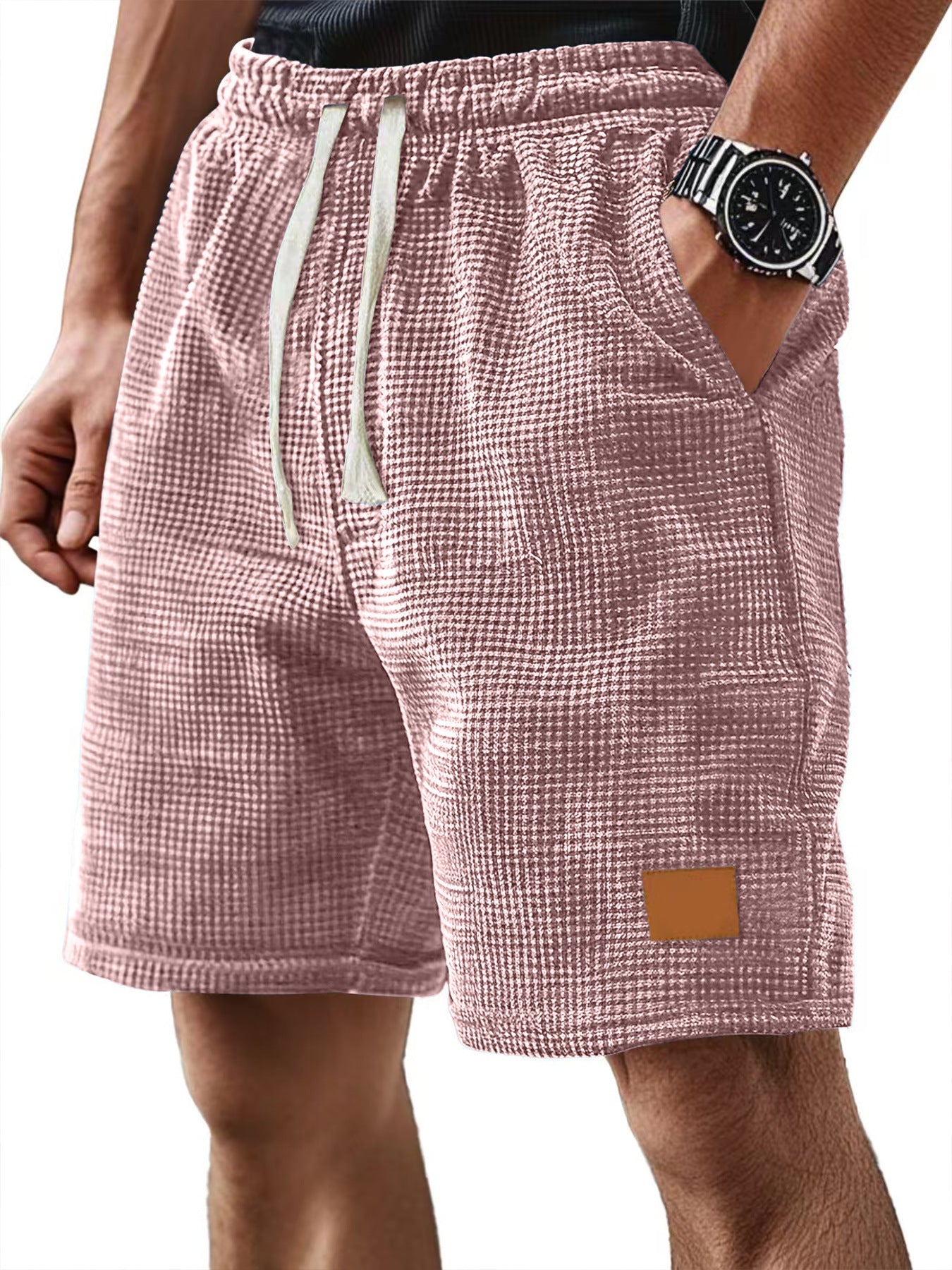 LAURENT MONACO | SHORT TEXTURÉ GAUFRÉ POUR HOMMES